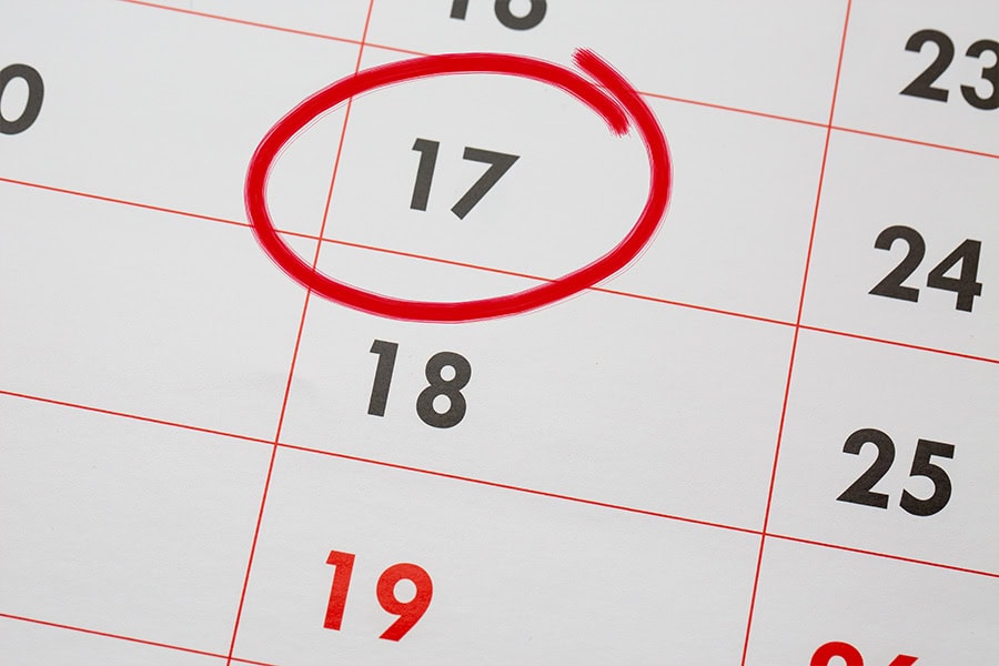 Calendrier de règles - Règles prolongées chez les femmes hémophiles - Hemophilink